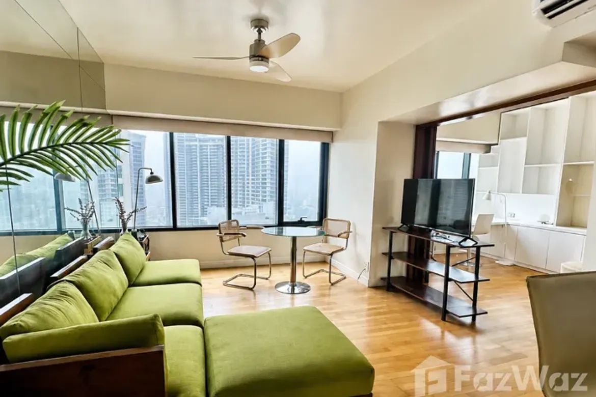 2 Bedroom Condo for Rent in One Rockwell East Tower, Rockwell, Makati, Metro Manila near MRT-3 Guadalupe