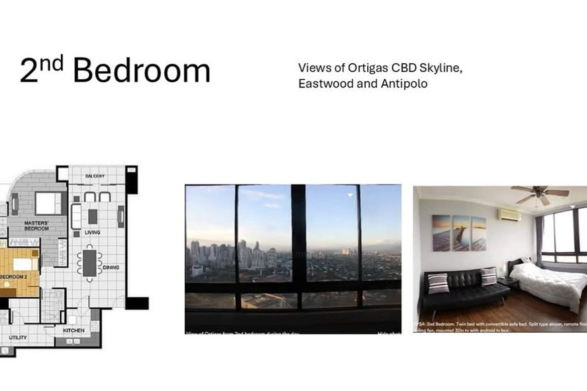 2 Bedroom Condo for Rent in Skyway Twin Towers, Oranbo, Pasig, Metro Manila photo 5