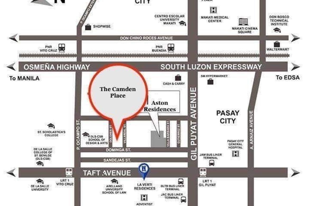 2 Bedroom Condo for Rent in The Camden Place, Malate, Manila, Metro Manila photo 8