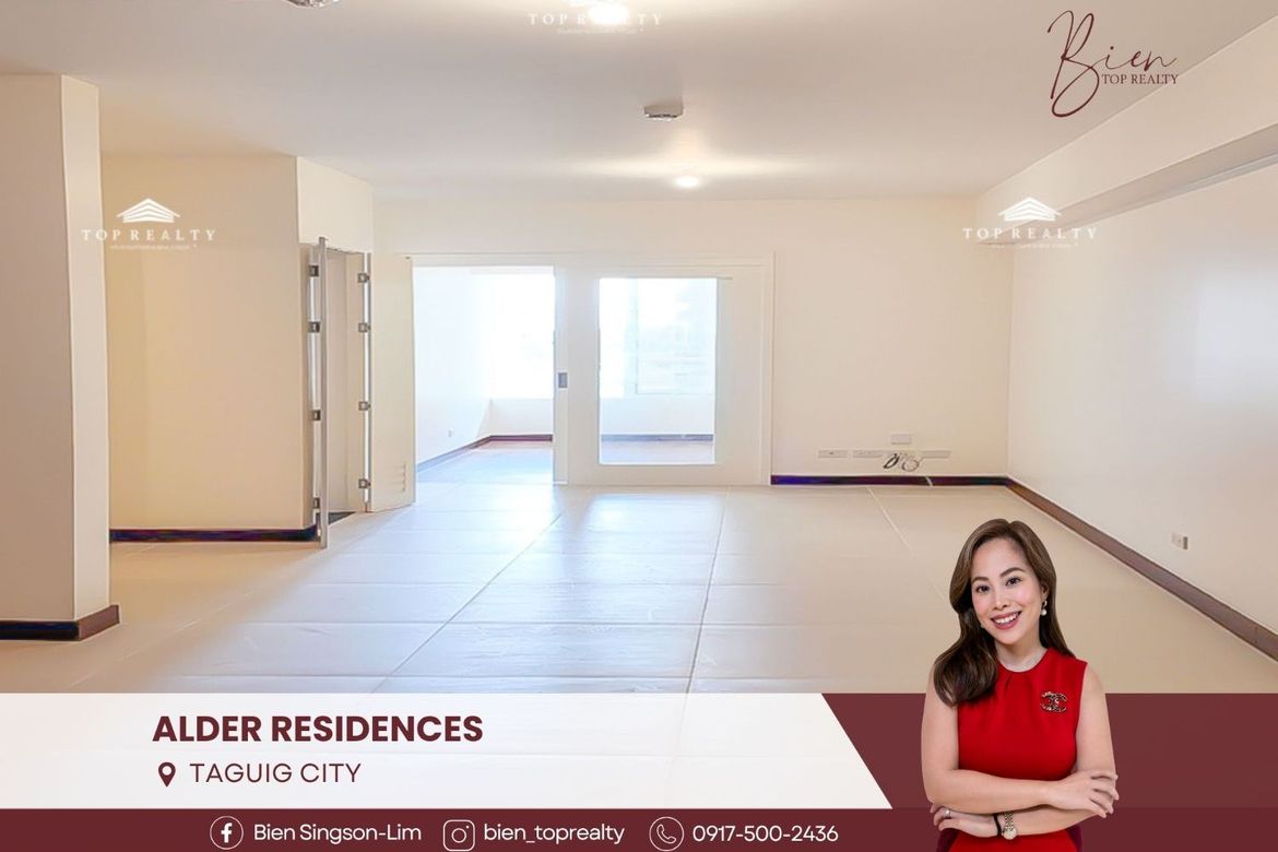 2 Bedroom Condo for Sale in Alder Residences, San Miguel, Taguig, Metro Manila