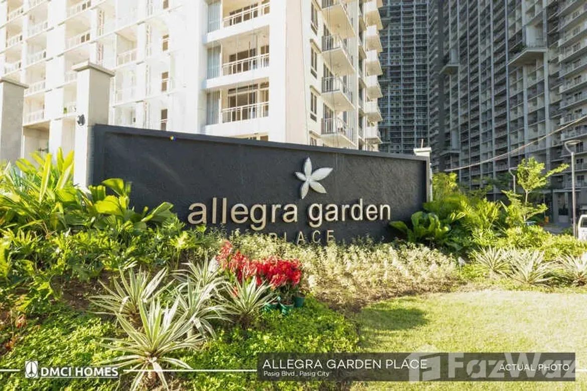 2 Bedroom Condo for Sale in Allegra Garden Place, Bagong Ilog, Pasig, Metro Manila