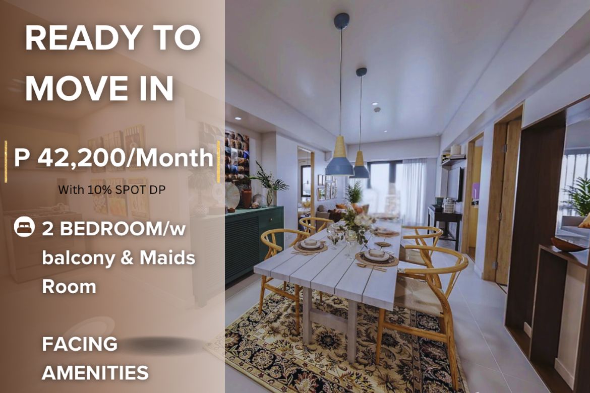 2 Bedroom Condo for Sale in Almanza Dos, Las Piñas, Metro Manila