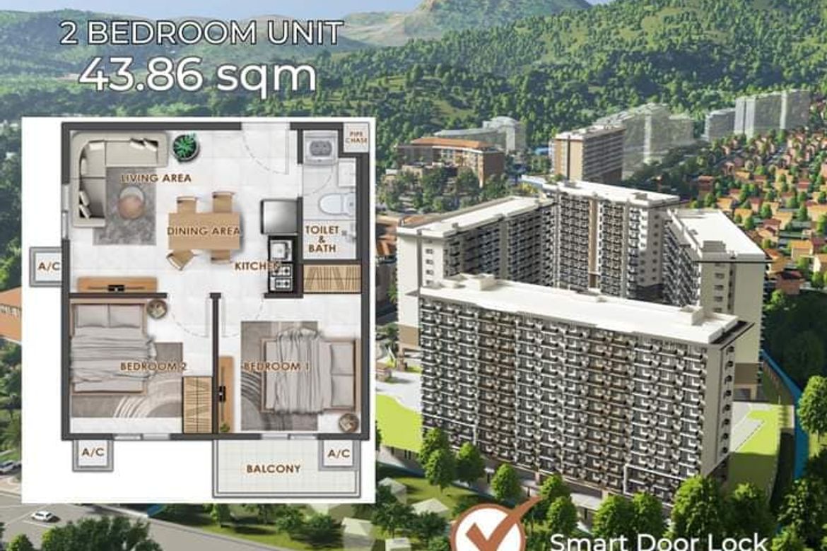 2 Bedroom Condo for Sale in Aningway Sacatihan, Subic, Zambales – photo 8