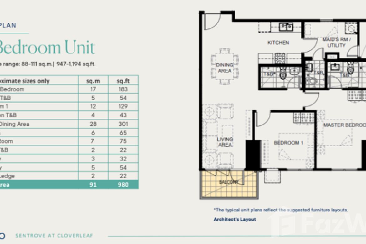 2 Bedroom Condo for Sale in Balingasa, Quezon City, Metro Manila near LRT-1 Balintawak – photo 6