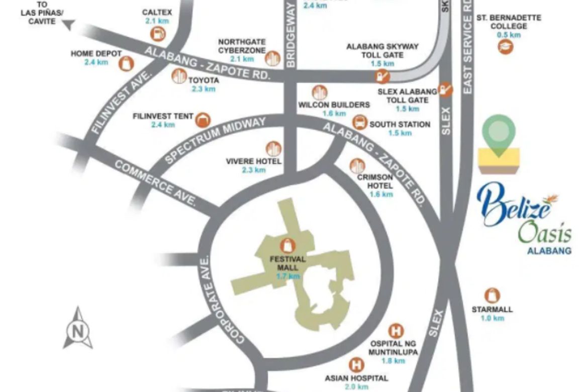 2 Bedroom Condo for Sale in Belize Oasis, Alabang, Muntinlupa, Metro Manila – photo 3