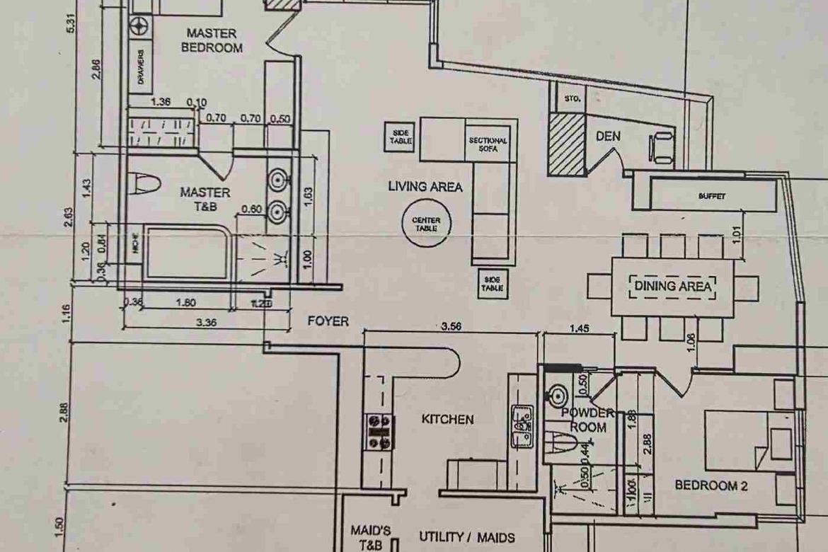 2 Bedroom Condo for Sale in BLUE SAPPHIRE RESIDENCES, BGC, Taguig – photo 11