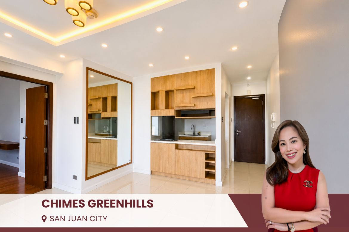 2 Bedroom Condo for Sale in Chimes Greenhills, Greenhills, San Juan, Metro Manila near MRT-3 Santolan