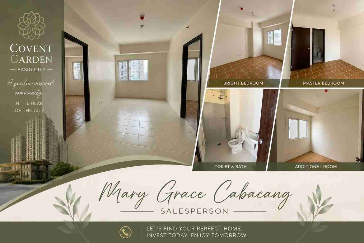 2 Bedroom Condo for Sale in COVENT GARDEN, Santa Mesa, Manila, Metro Manila near LRT-2 V. Mapa