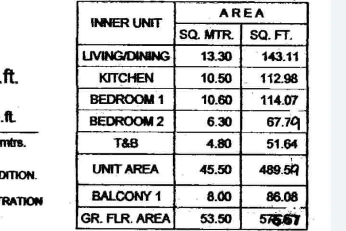 2 Bedroom Condo for Sale in Infina Towers, Marilag, Quezon City, Metro Manila near LRT-2 Anonas – photo 8