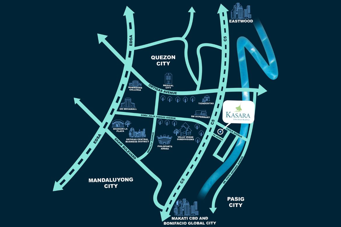 2 Bedroom Condo for Sale in Kasara Urban Resort Residences, Ugong, Pasig, Metro Manila – photo 2