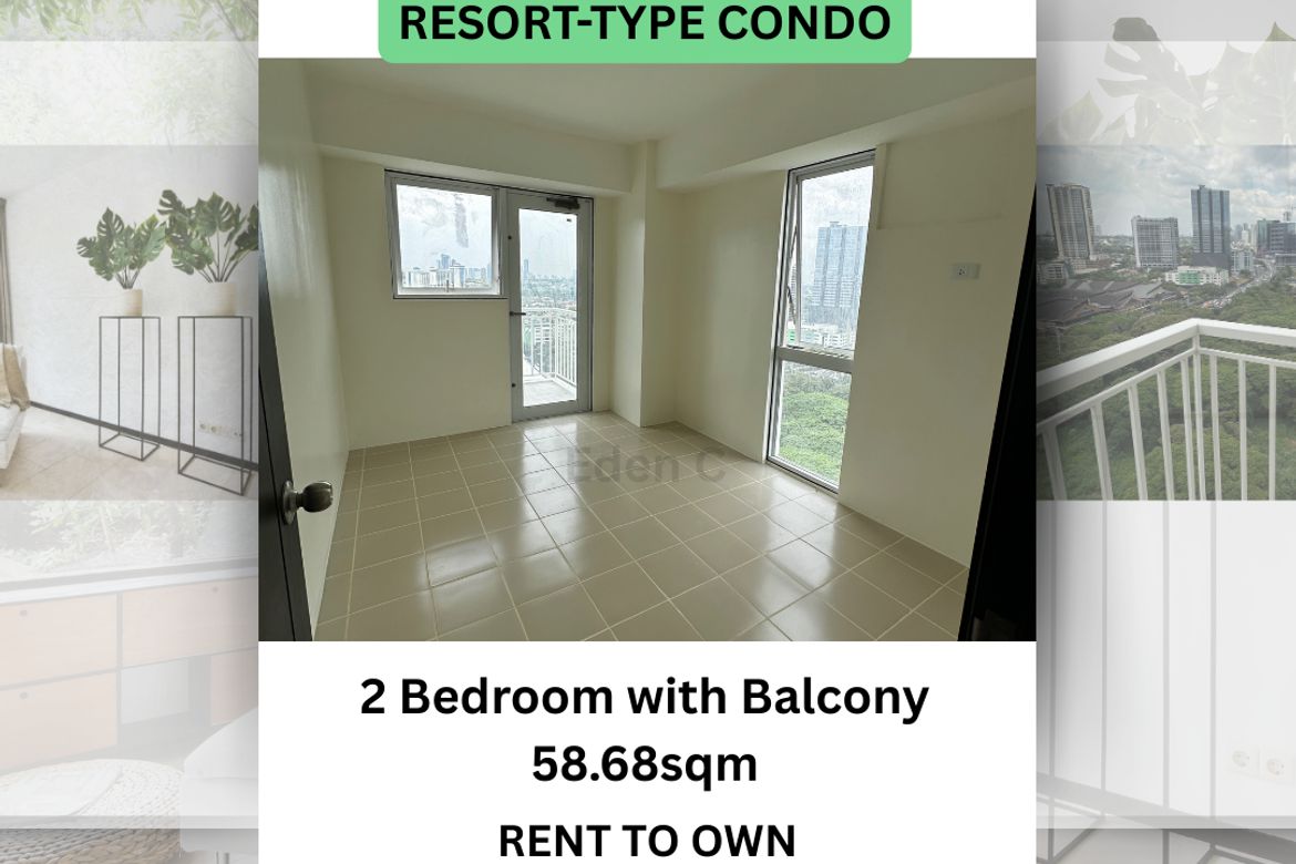 2 Bedroom Condo for Sale in Kasara Urban Resort Residences, Ugong, Pasig, Metro Manila