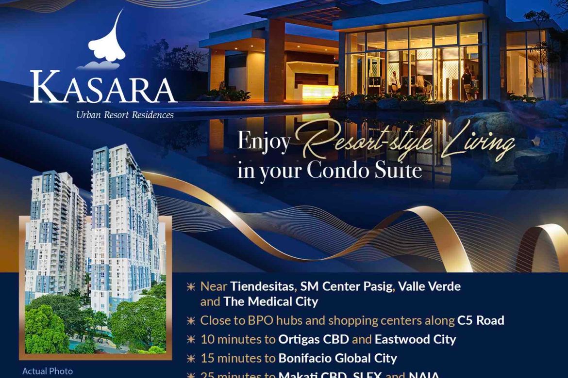 2 Bedroom Condo for Sale in Kasara Urban Resort Residences, Ugong, Pasig, Metro Manila – photo 2