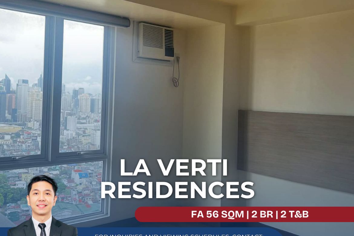 2 Bedroom Condo for Sale in La Verti Residences, Pasay, Metro Manila near LRT-1 Baclaran