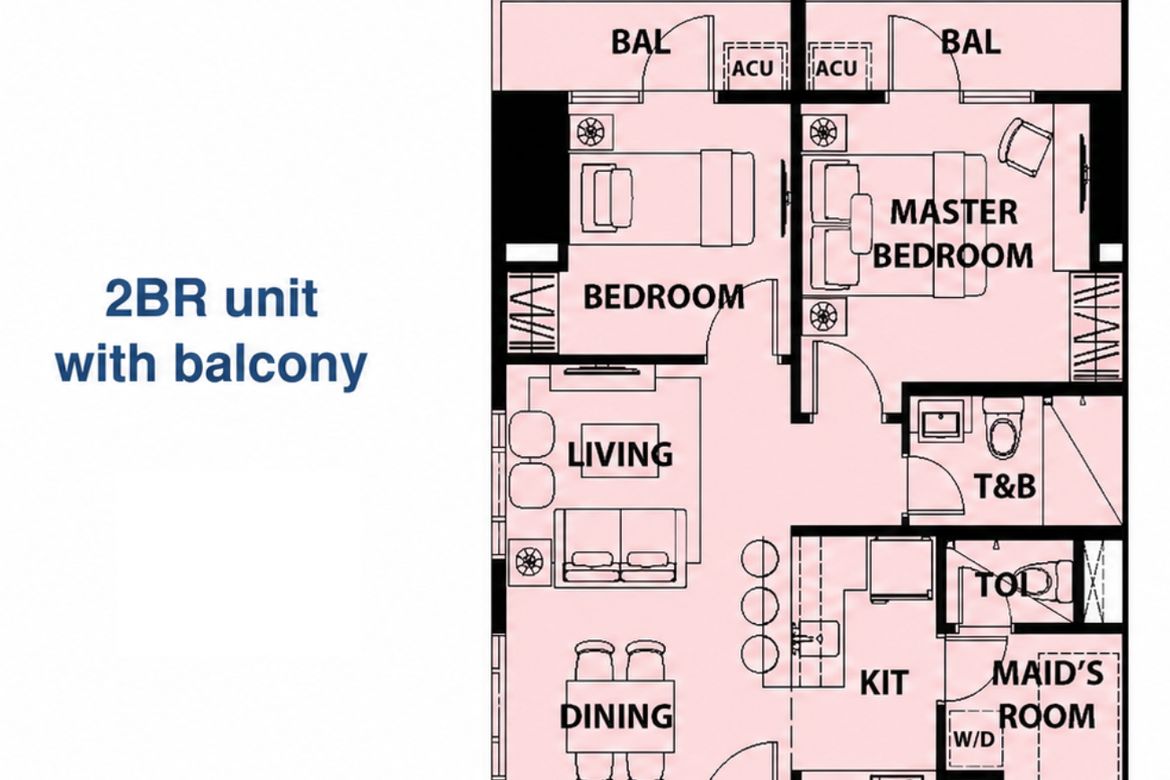 2 Bedroom Condo for Sale in Magallanes, Makati City near MRT-3 Magallanes – photo 12
