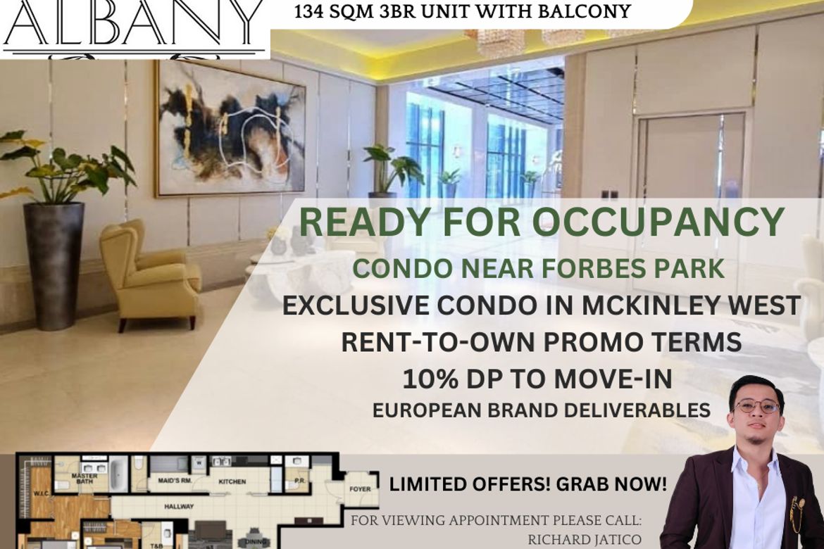 2 Bedroom Condo for Sale in Mckinley West Village, Pinagsama, Taguig, Metro Manila – photo 3