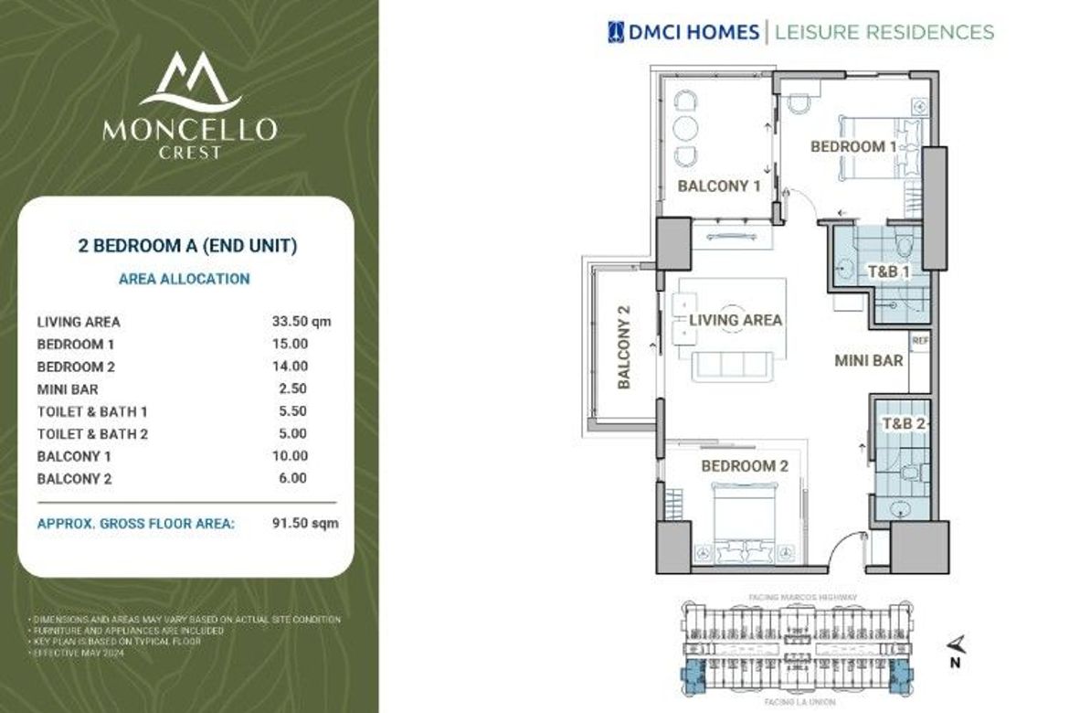 2 Bedroom Condo for Sale in Moncello Crest, Poblacion, Tuba, Benguet – photo 5