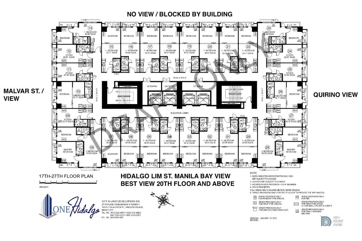 2 Bedroom Condo for Sale in One Hidalgo, Malate, Manila, Metro Manila near LRT-1 Pedro Gil – photo 8