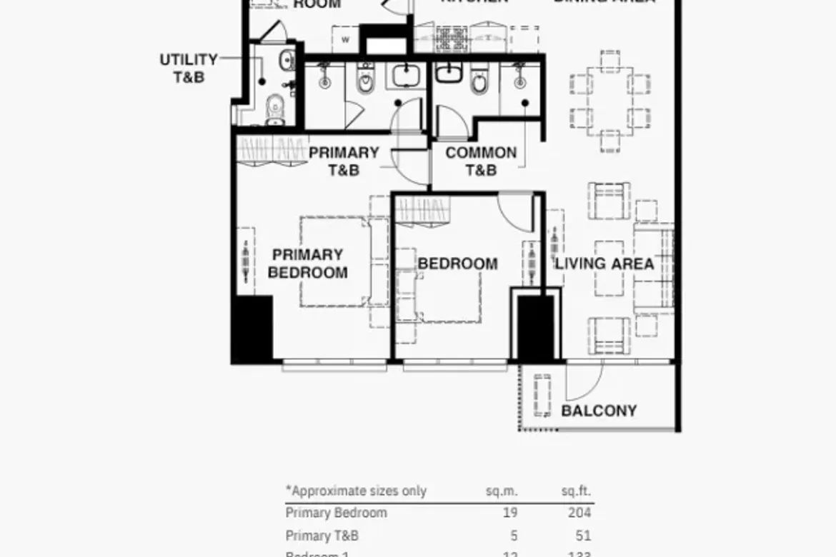 2 Bedroom Condo for Sale in Park East Place, BGC, Taguig, Metro Manila – photo 8