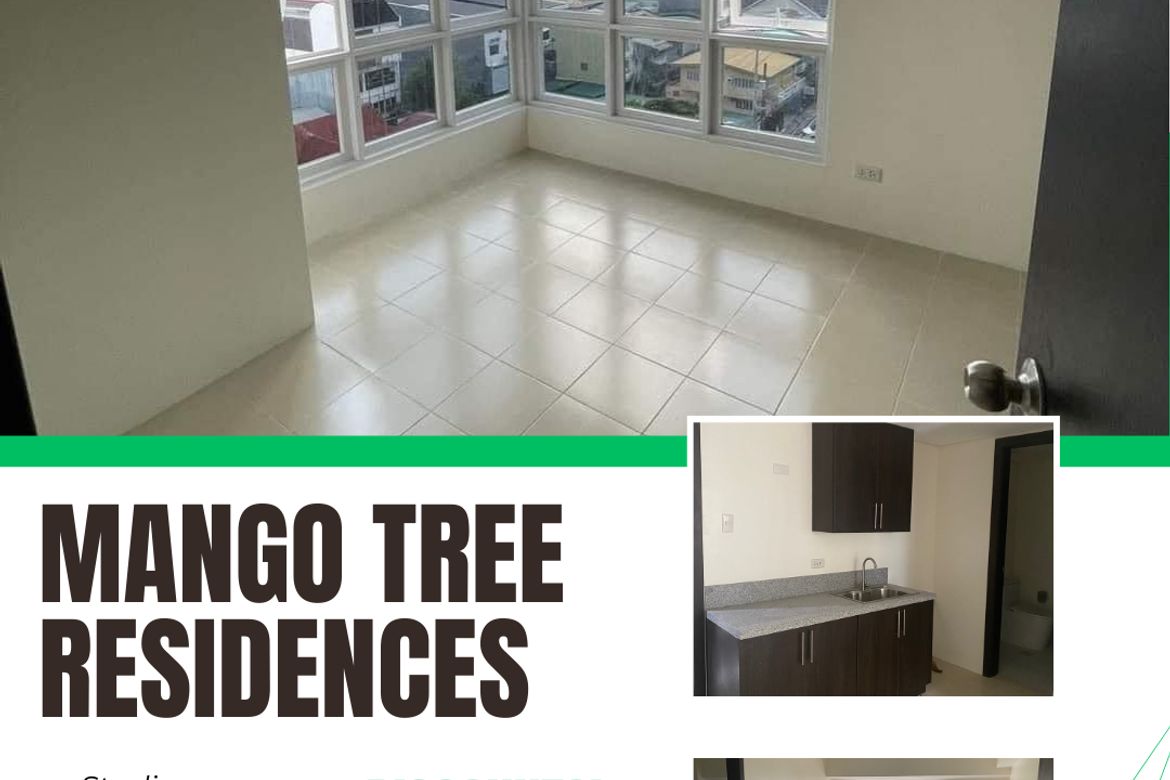 2 Bedroom Condo for Sale in Pasadeña, San Juan, Metro Manila near LRT-2 Gilmore