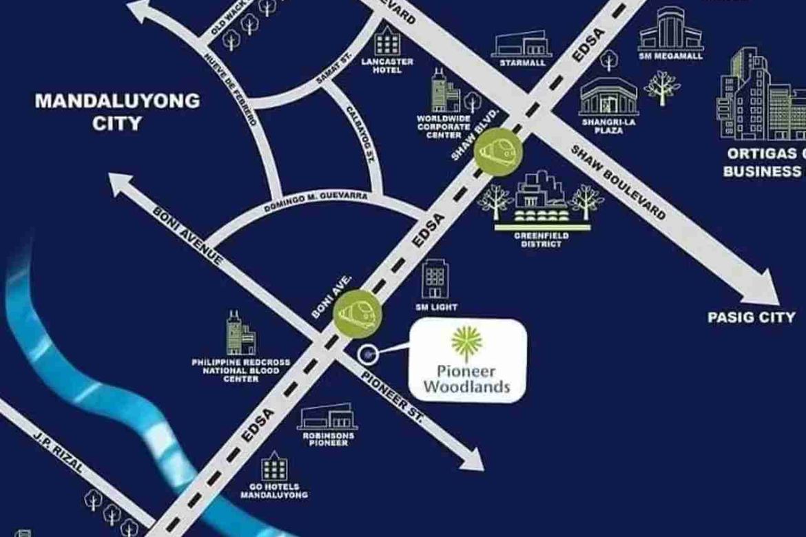 2 Bedroom Condo for Sale in Pioneer Woodlands, Barangka Ilaya, Mandaluyong, Metro Manila near MRT-3 Boni – photo 3