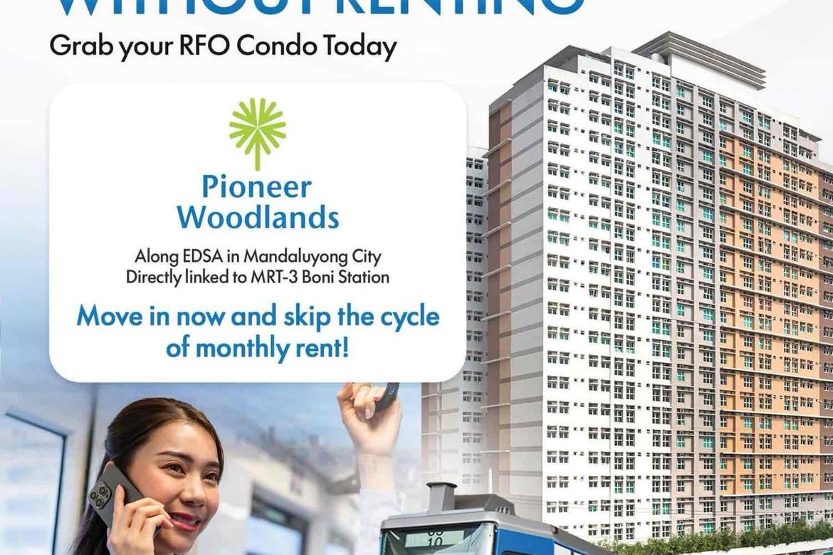 2 Bedroom Condo for Sale in Pioneer Woodlands, Barangka Ilaya, Mandaluyong, Metro Manila near MRT-3 Boni – photo 2