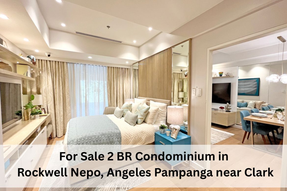 2 Bedroom Condo for Sale in Rockwell at Nepo Center, Santo Rosario, Angeles, Pampanga