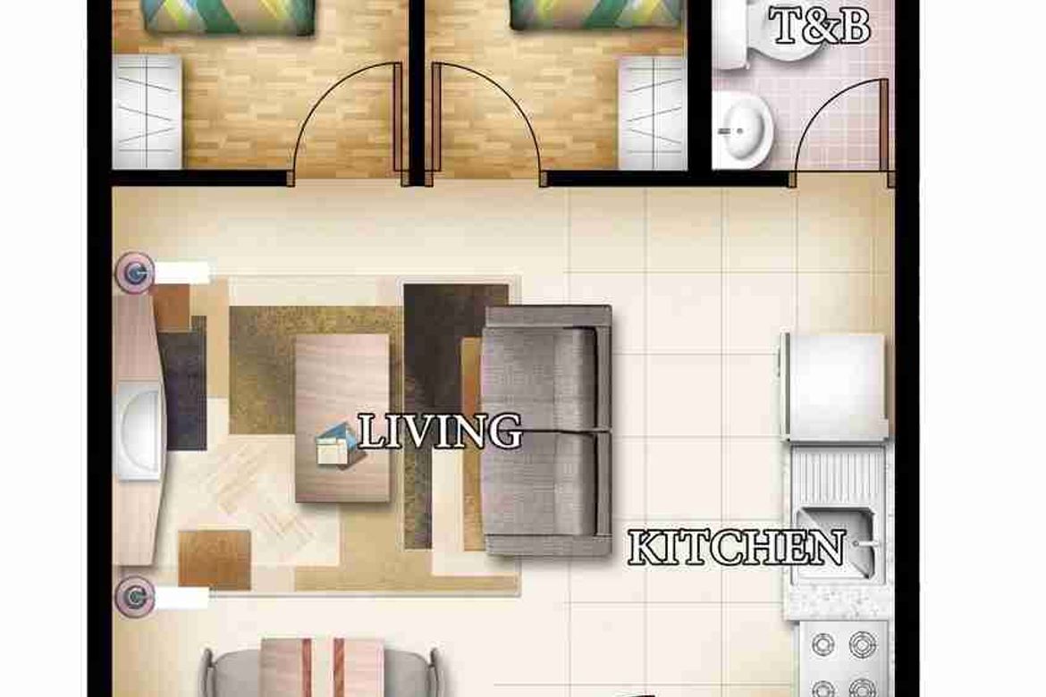 2 Bedroom Condo for Sale in San Lorenzo Place, Bangkal, Makati, Metro Manila near MRT-3 Magallanes – photo 7