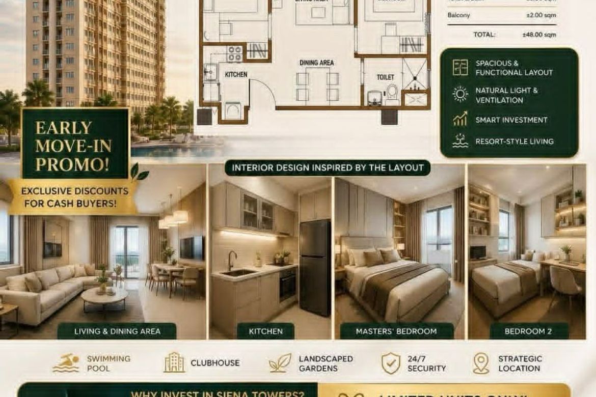 2 Bedroom Condo for Sale in Santo Niño, Marikina, Metro Manila