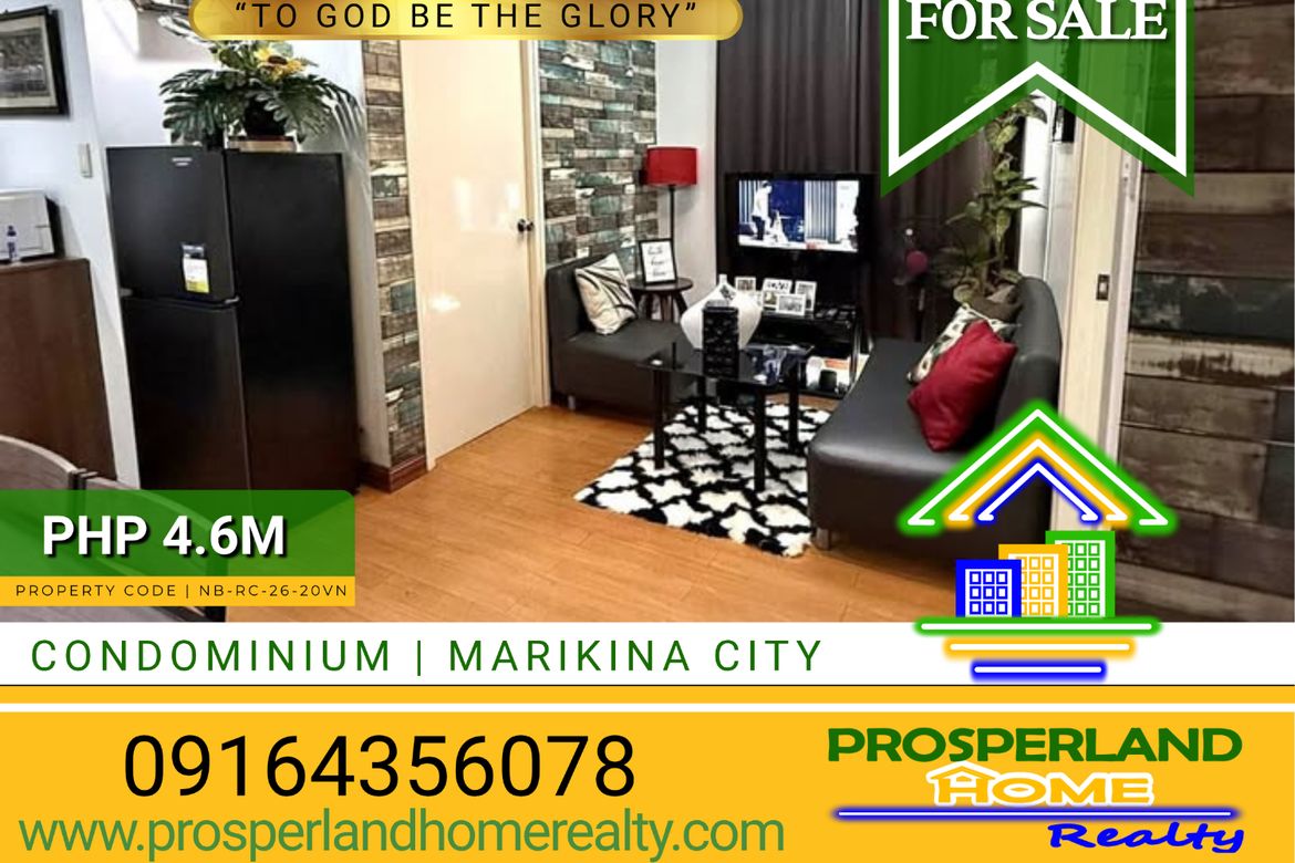 2 Bedroom Condo for Sale in Santo Niño, Marikina, Metro Manila