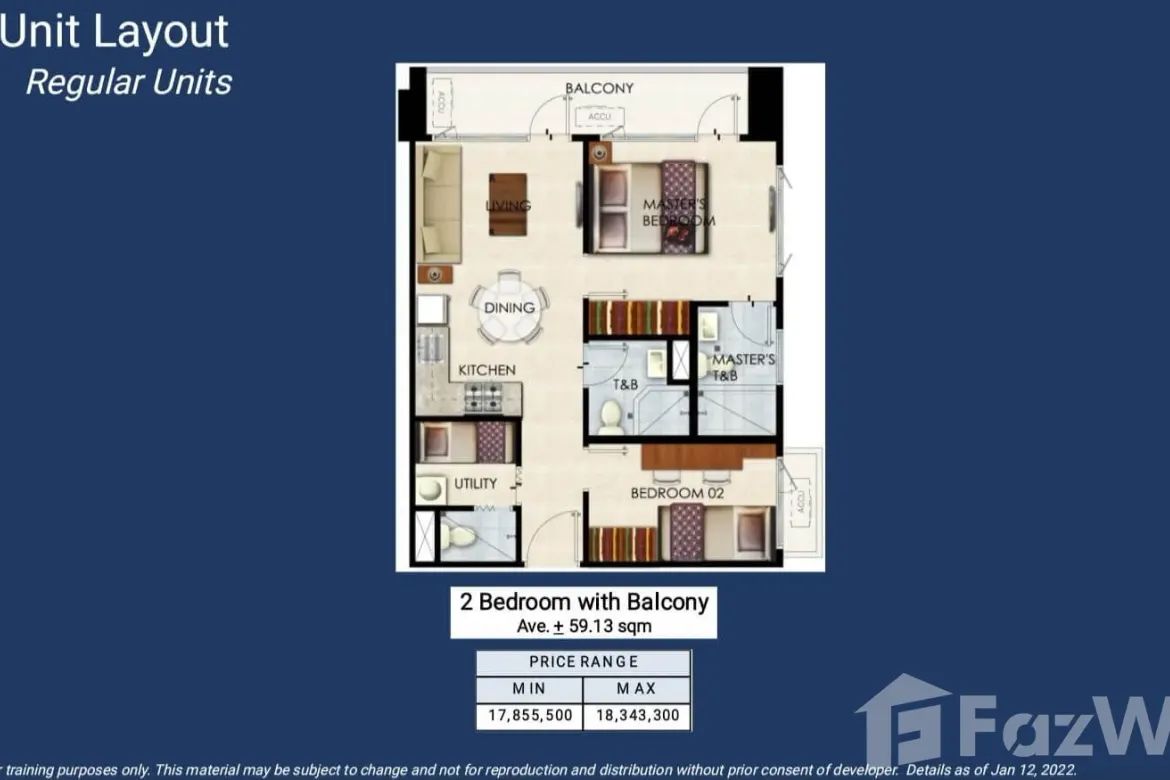 2 Bedroom Condo for Sale in Shore 2 Residences, Barangay 76, Pasay, Metro Manila near LRT-1 Libertad – photo 4