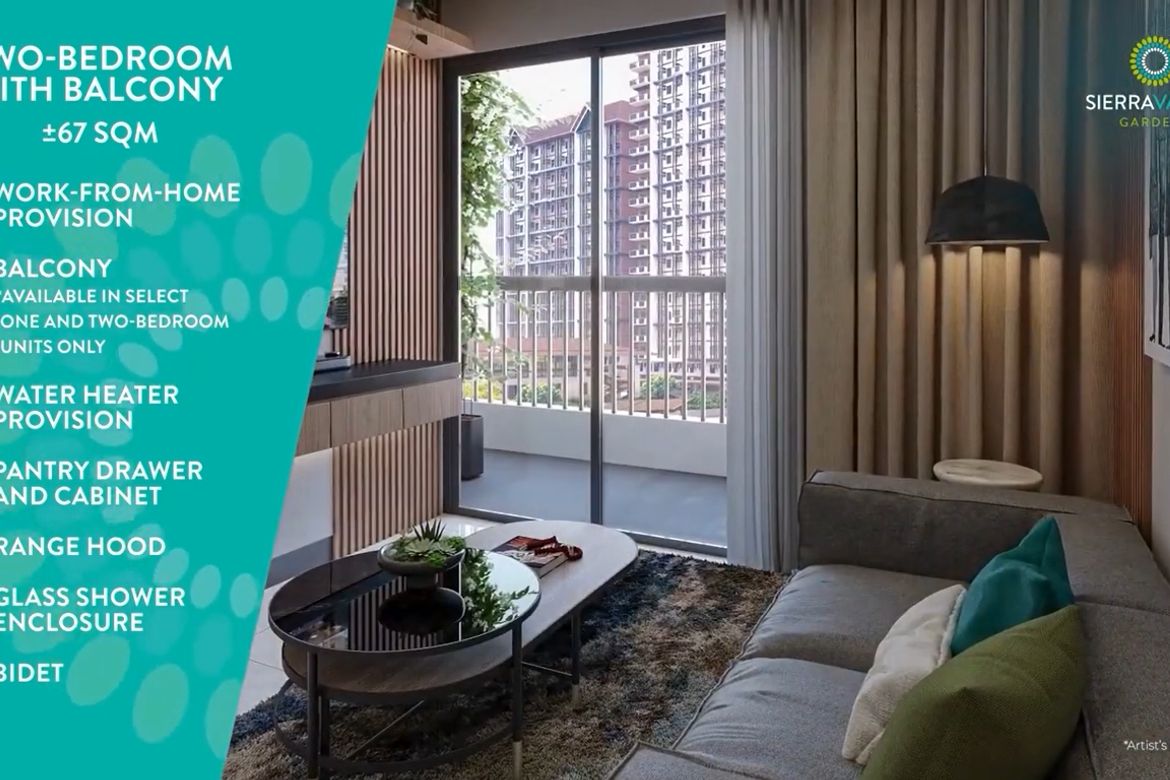 2 Bedroom Condo for Sale in Sierra Valley Gardens, San Juan, Cainta, Rizal