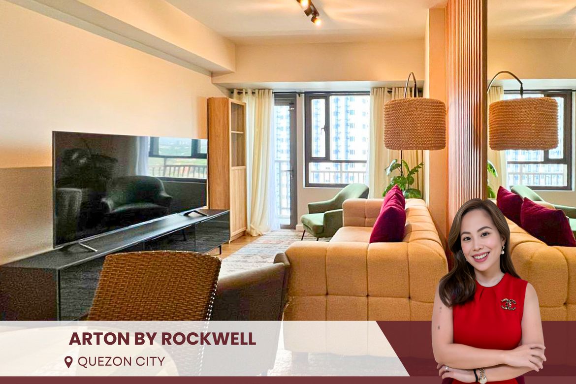 2 Bedroom Condo for Sale in The Arton by Rockwell, Loyola Heights, Quezon City, Metro Manila near LRT-2 Katipunan