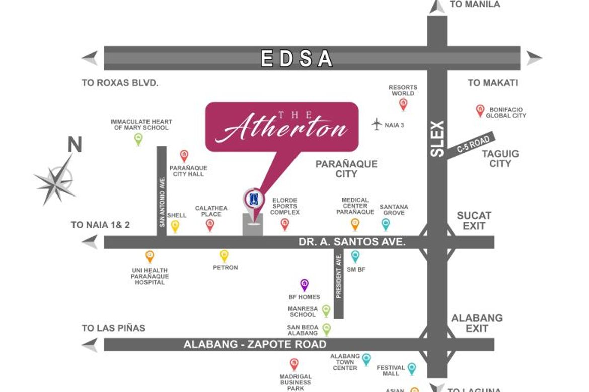 2 Bedroom Condo for Sale in The Atherton, San Antonio, Parañaque, Metro Manila – photo 7
