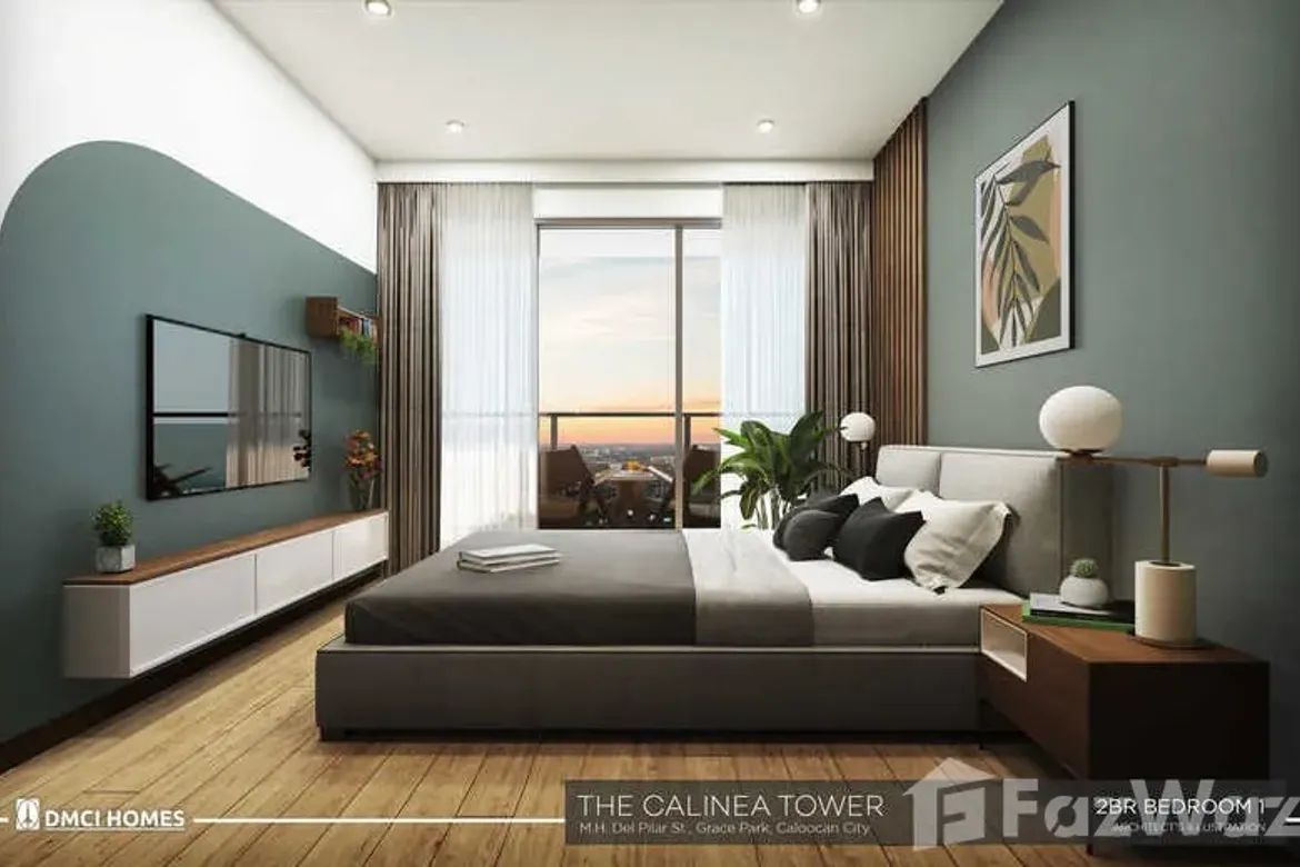 2 Bedroom Condo for Sale in The Calinea Tower, Barangay 91, Caloocan, Metro Manila near LRT-1 Monumento – photo 2