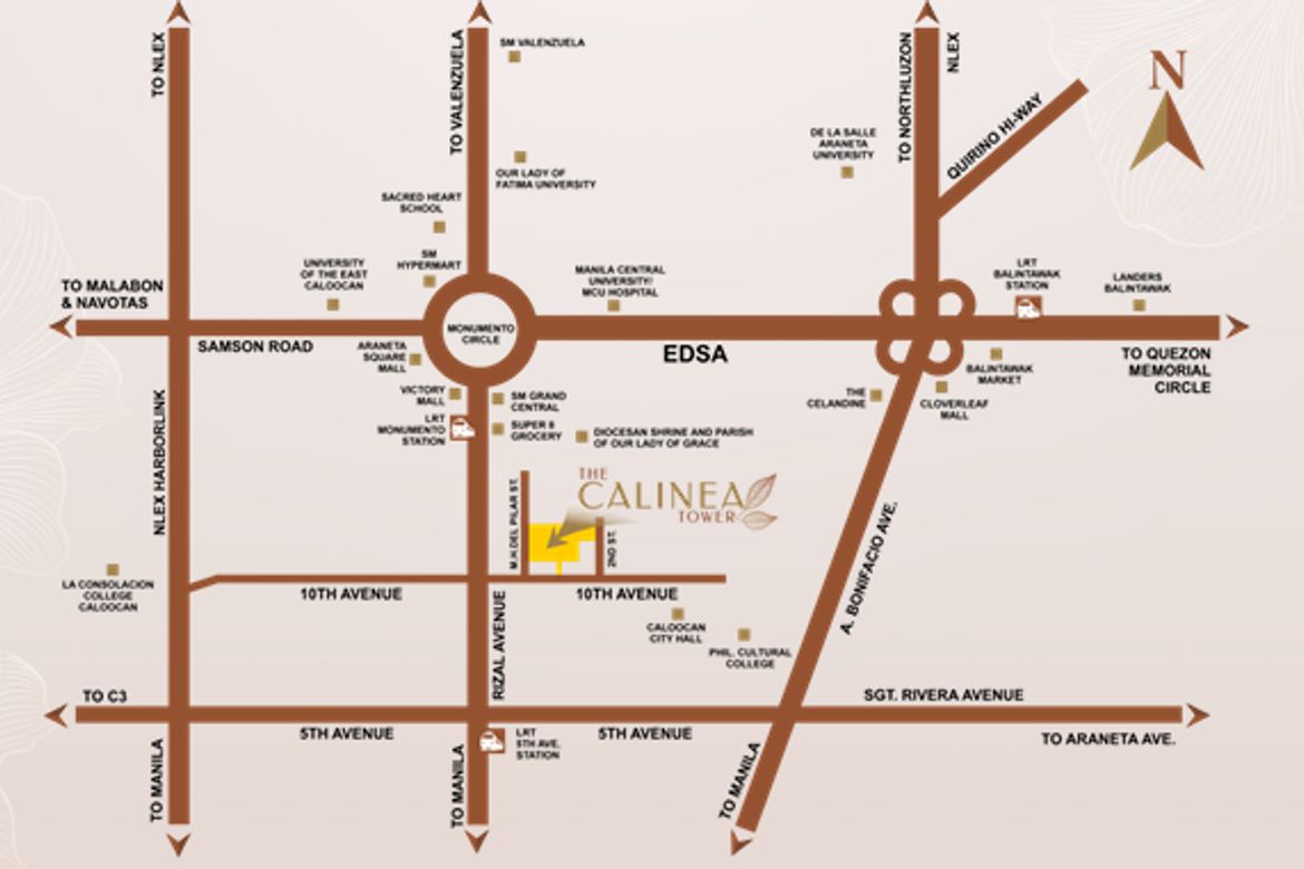 2 Bedroom Condo for Sale in The Calinea Tower, Barangay 91, Caloocan, Metro Manila near LRT-1 Monumento – photo 2