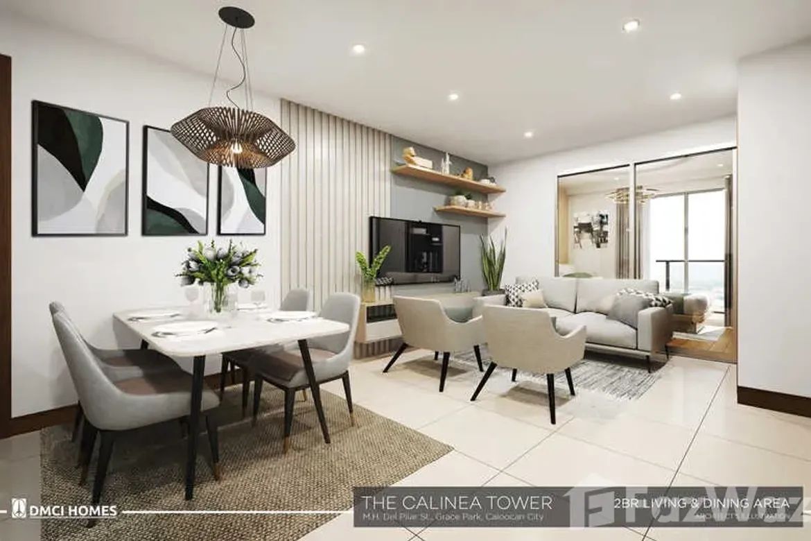 2 Bedroom Condo for Sale in The Calinea Tower, Barangay 91, Caloocan, Metro Manila near LRT-1 Monumento – photo 3