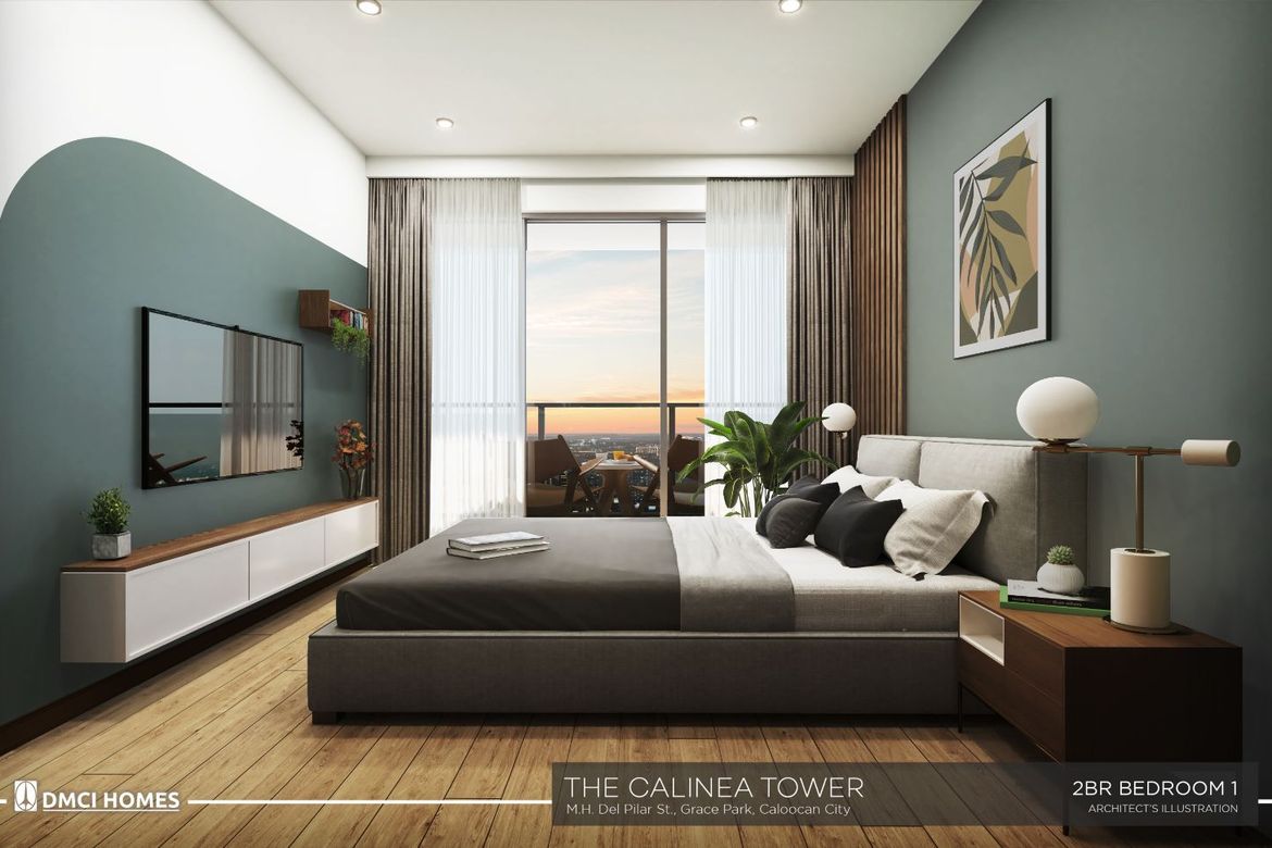 2 Bedroom Condo for Sale in The Calinea Tower, Barangay 91, Caloocan, Metro Manila near LRT-1 Monumento – photo 2