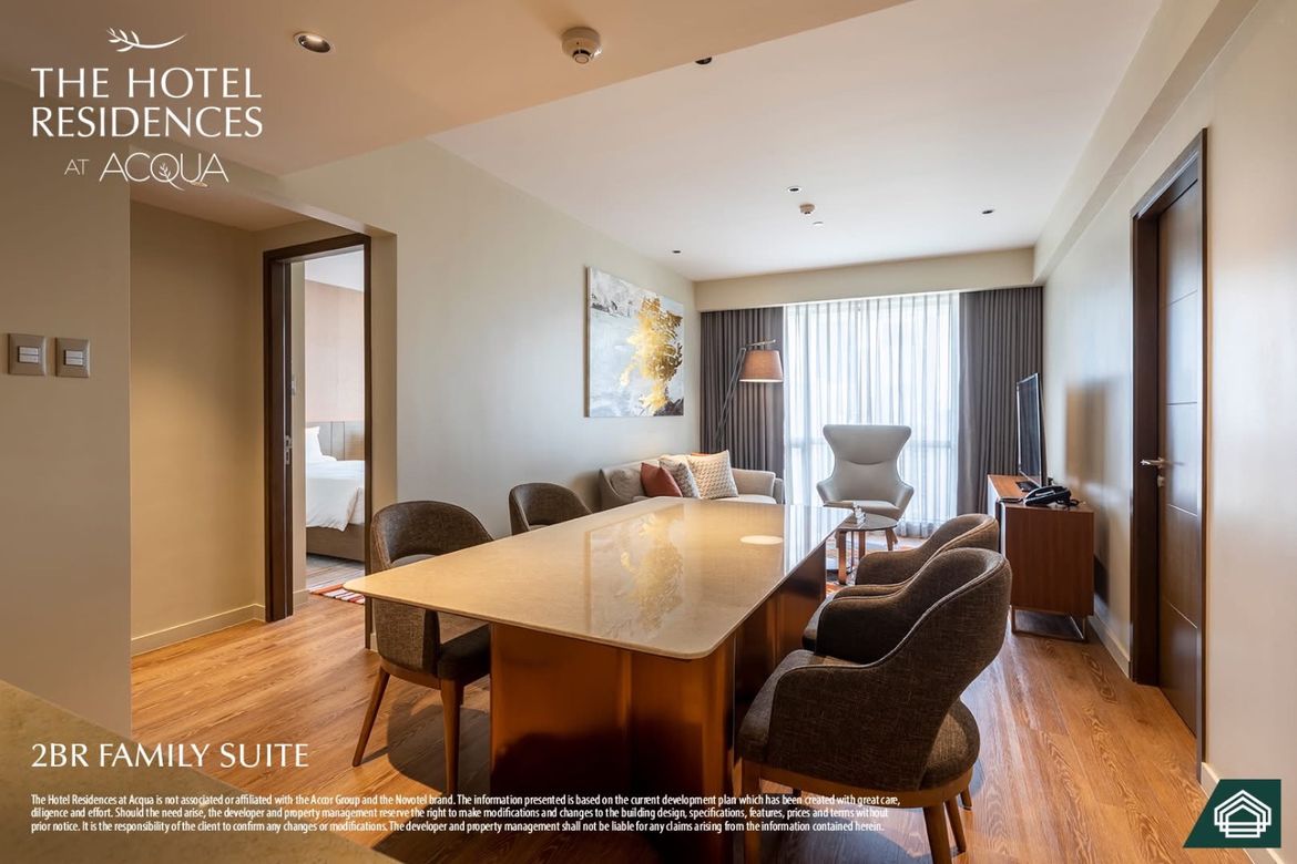 2 Bedroom Condo for Sale in The Hotel Residences at Acqua, Hulo, Mandaluyong, Metro Manila
