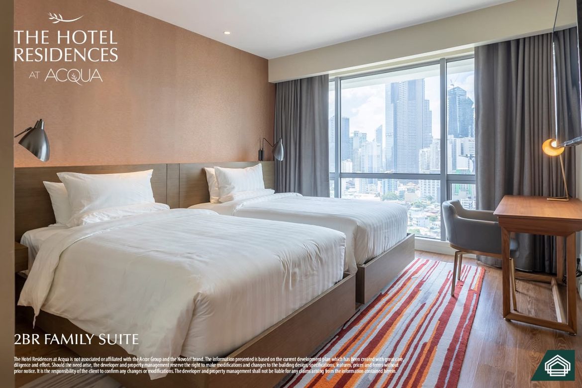 2 Bedroom Condo for Sale in The Hotel Residences at Acqua, Hulo, Mandaluyong, Metro Manila – photo 2