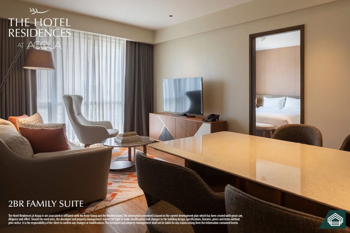 2 Bedroom Condo for Sale in The Hotel Residences at Acqua, Hulo, Mandaluyong, Metro Manila – photo 4