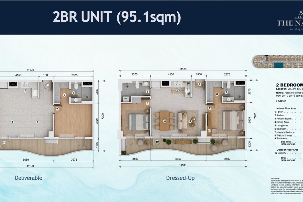 2 Bedroom Condo for Sale in The Nautilus at CaSoBē, Santa Ana, Calatagan, Batangas – photo 8