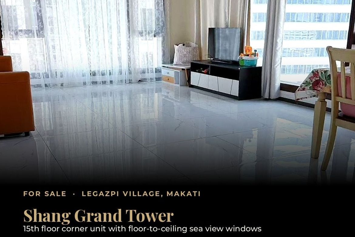 2 Bedroom Condo for Sale in THE SHANG GRAND TOWER, San Lorenzo, Makati City near MRT-3 Ayala