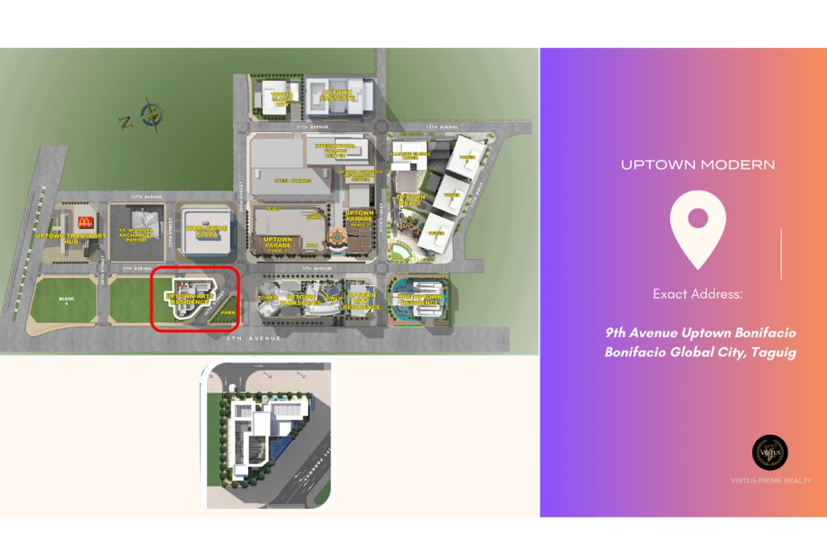 2 Bedroom Condo for Sale in Uptown Arts Residence, BGC, Taguig – photo 8