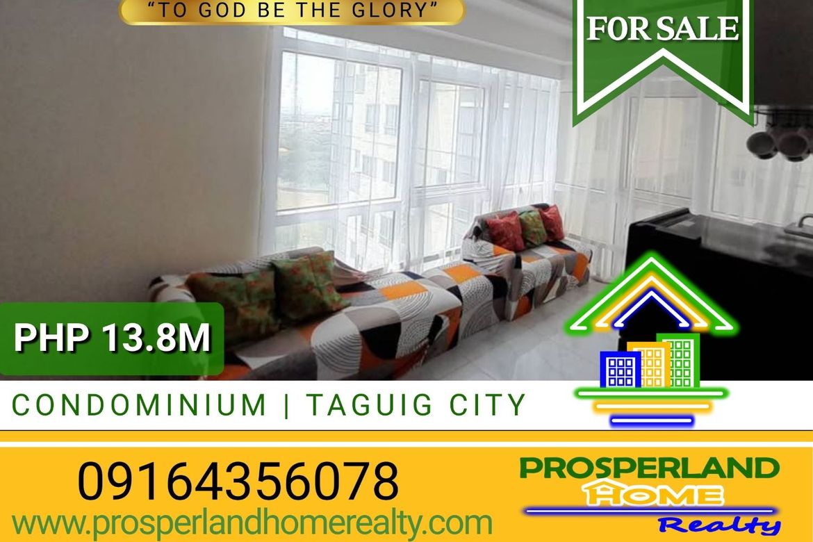 2 Bedroom Condo for Sale in Ususan, Taguig, Metro Manila
