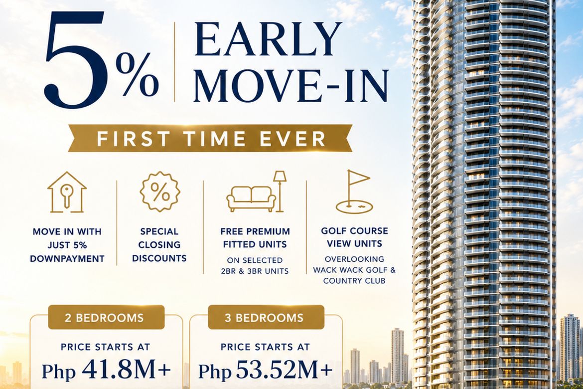 2 Bedroom Condo for Sale in Wack-Wack Greenhills, Mandaluyong, Metro Manila near MRT-3 Ortigas