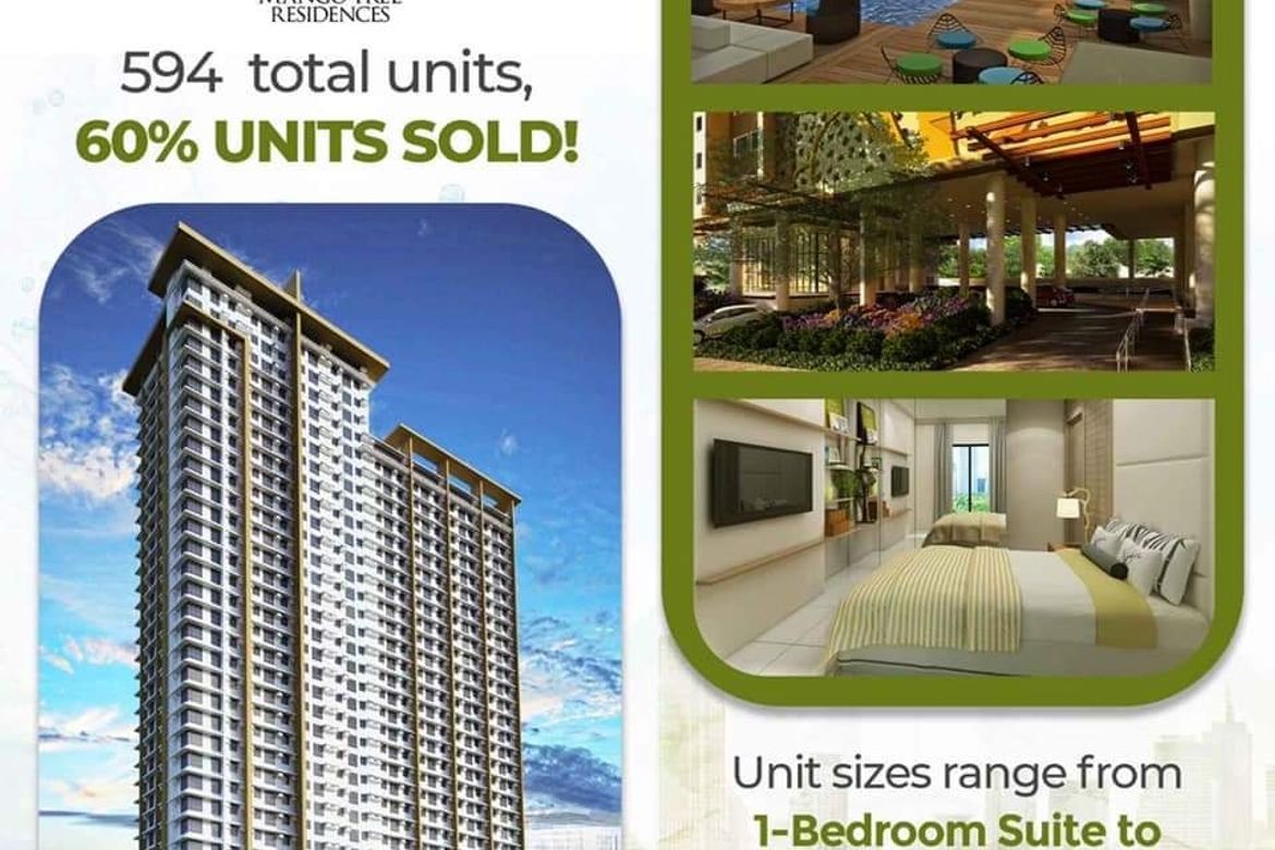 2 Bedroom Hotel / Resort for Sale in Mango Tree Residences, Pasadeña, San Juan, Metro Manila near LRT-2 Gilmore – photo 2
