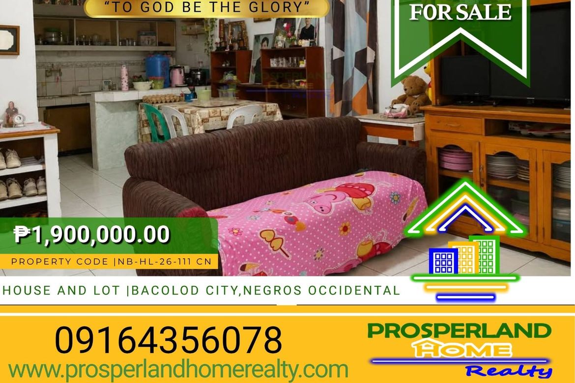 2 Bedroom House for Sale in Barangay 12, Bacolod, Negros Occidental