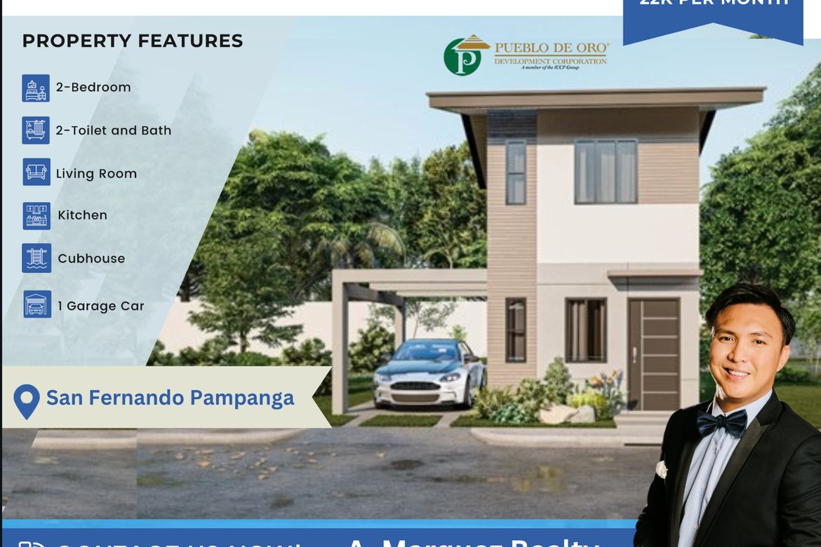 2 Bedroom House for Sale in La Aldea Fernandina II, Del Carmen, San Fernando, Pampanga