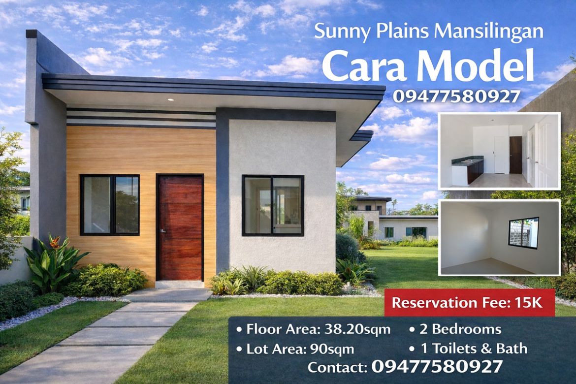 2 Bedroom House for Sale in Mansilingan, Bacolod, Negros Occidental