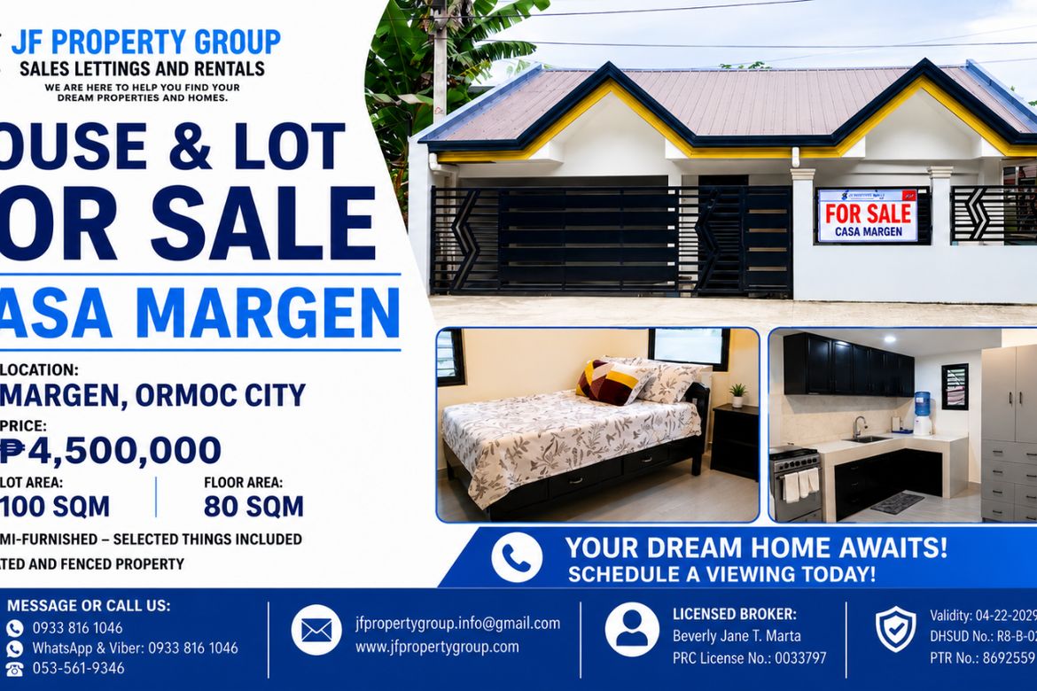 2 Bedroom House for Sale in Margen, Ormoc, Leyte